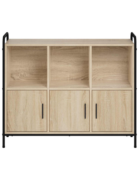 Credenza Rovere Sonoma 97 x 33 x 81 cm Legno ingegnerizzato
