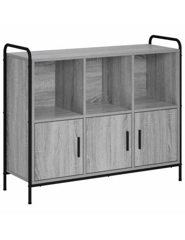 Credenza Sonoma grigio 97 x 33 x 81 cm Legno ingegnerizzato