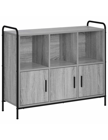Credenza Sonoma grigio 97 x 33 x 81 cm Legno ingegnerizzato