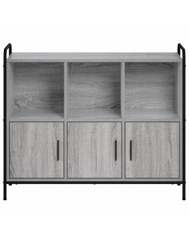 Credenza Sonoma grigio 97 x 33 x 81 cm Legno ingegnerizzato