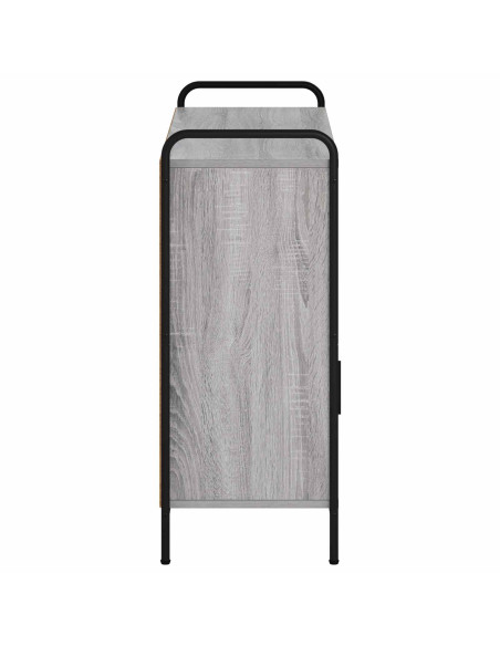 Credenza Sonoma grigio 97 x 33 x 81 cm Legno ingegnerizzato