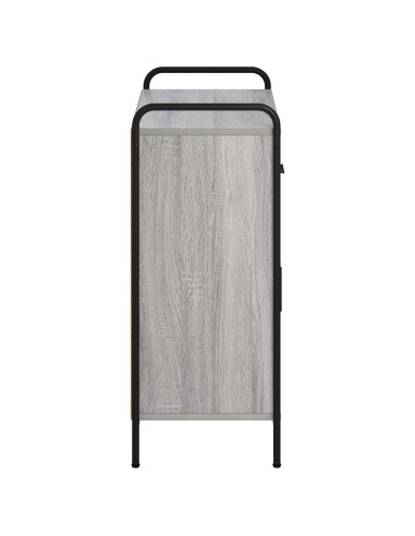 Credenza Sonoma grigio 97 x 33 x 81 cm Legno ingegnerizzato