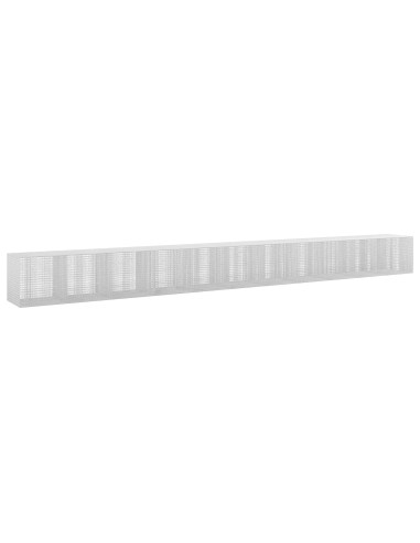 Gabione con Filo da 5 mm e Rete da 5x2,5 cm 1100x100x100 cm