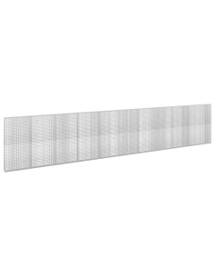 Gabione con Filo da 5 mm e Rete da 5x2,5 cm 1050x20x200 cm 2