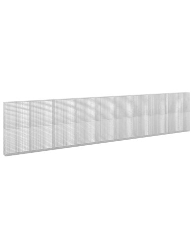 Gabione con Filo da 5 mm e Rete da 5x2,5 cm 950x30x200 cm