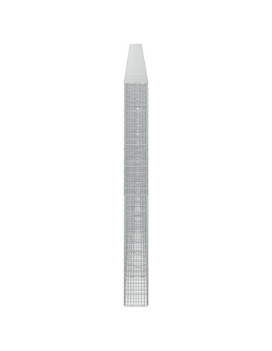 Gabione con Filo da 5 mm e Rete da 5x2,5 cm 1000x20x200 cm