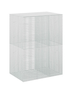 Gabione con Filo da 5 mm e Rete da 5x2,5 cm 150x100x200 cm 2