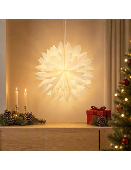 Illuminazione Natalizia RAAHE 10 LED Bianco caldo