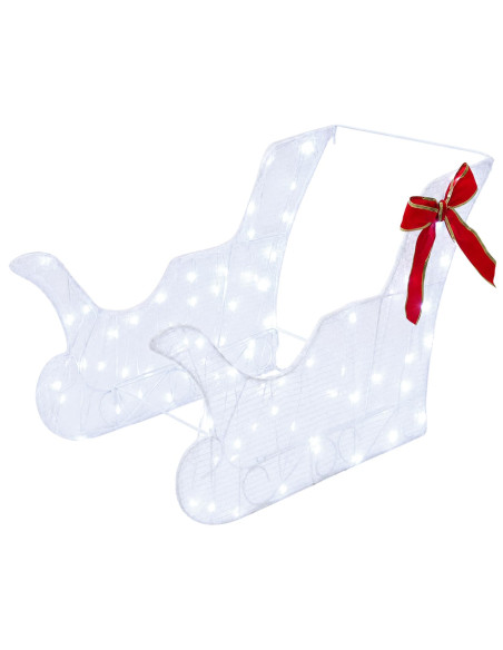 Renna di Natale 3D con slitta LOVIISA 3 pz 160 LED