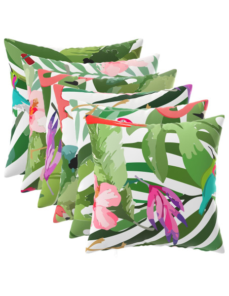 Cuscino 6 pz HEERLEN Multicolore 30 x 30 cm Poliestere