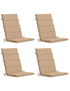 Cuscino per sedia a schienale alto GEMERT 4 pz 100% Poliestere 2