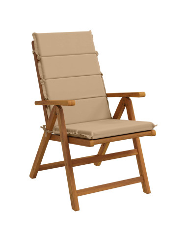 Cuscino per sedia a schienale alto GEMERT 4 pz 100% Poliestere