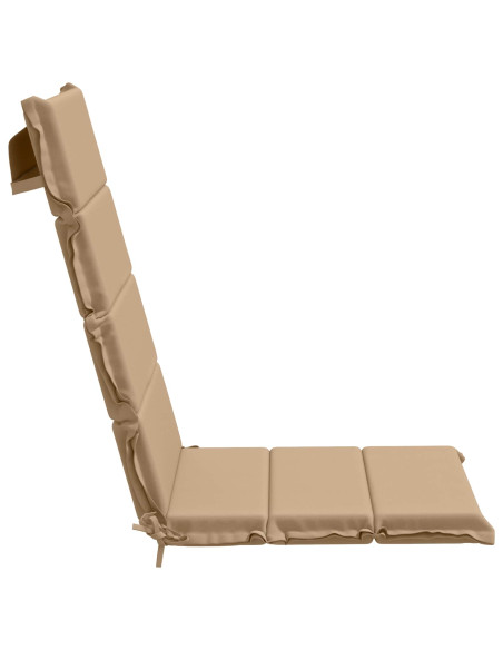 Cuscino per sedia a schienale alto GEMERT 4 pz 100% Poliestere