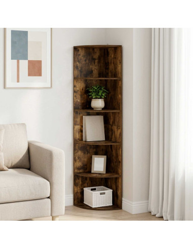 Mensola angolare 5 livelli 41,5 x 41,5 x 178 cm