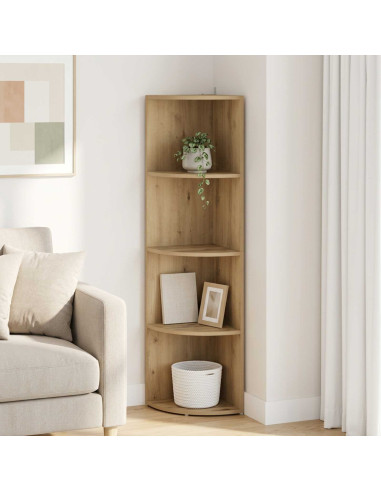 Mensola angolare 4 livelli 31,5 x 31 x 130 cm