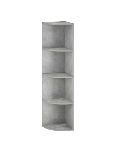 Mensola angolare 4 livelli 41,5 x 41,5 x 143 cm