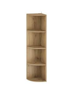 Mensola angolare 4 livelli 31,5 x 31 x 130 cm 2