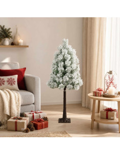 Albero di Natale Artificiale con Rami Pieghevoli 120 cm
