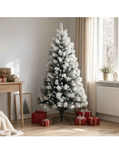Albero di Natale Artificiale con Rami Pieghevoli 180 cm