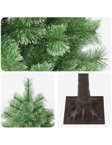 Albero di Natale Artificiale con Rami Pieghevoli 120 cm