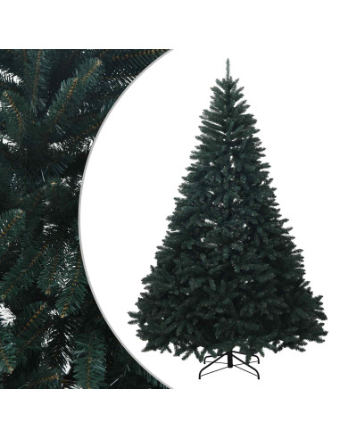 Albero di Natale Artificiale con Rami Pieghevoli 240 cm PVC