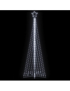Albero di Natale a LED 495 LED Bianco Freddo 300,5 cm