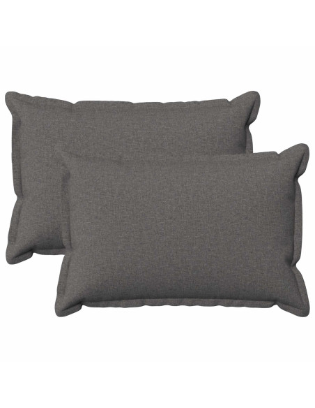 Cuscino con cuscino HOUTEN 2 pz Grigio Chiaro Lino