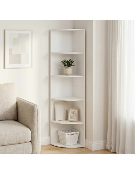 Mensola angolare 5 livelli 41,5 x 41,5 x 178 cm