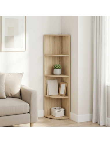 Mensola angolare 4 livelli 31,5 x 31 x 130 cm