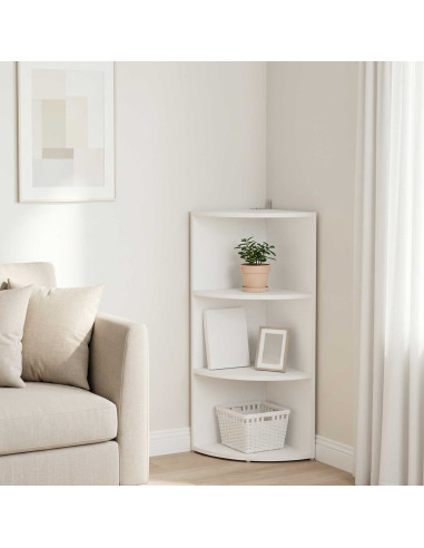 Mensola angolare 2 livelli 41,5 x 41,5 x 72 cm