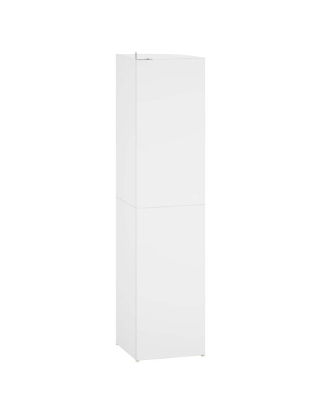 Mensola angolare 4 livelli 41,5 x 41,5 x 143 cm