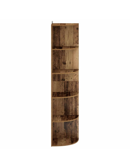Mensola angolare 5 livelli 41,5 x 41,5 x 178 cm