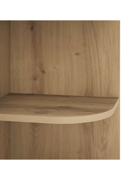 Mensola angolare 4 livelli 41,5 x 41,5 x 143 cm