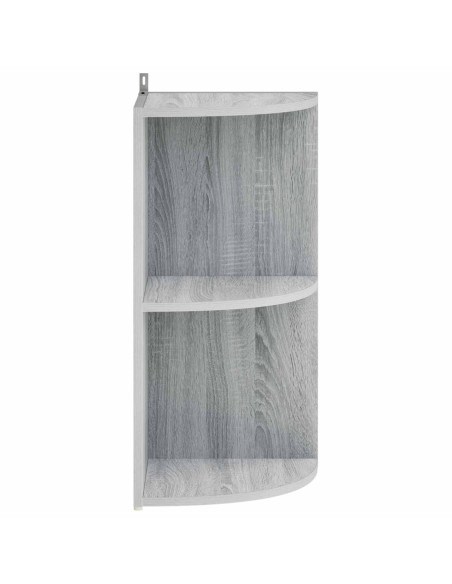 Mensola angolare 2 livelli 41,5 x 41,5 x 72 cm