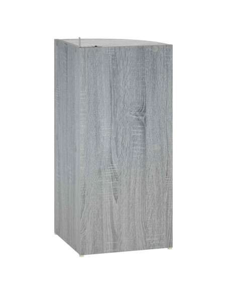 Mensola angolare 2 livelli 41,5 x 41,5 x 72 cm