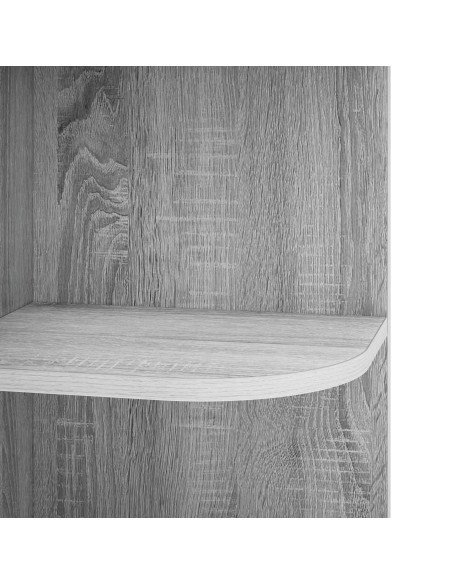 Mensola angolare 2 livelli 41,5 x 41,5 x 72 cm
