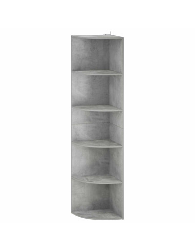 Mensola angolare 5 livelli 41,5 x 41,5 x 178 cm