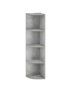 Mensola angolare 4 livelli 31,5 x 31 x 130 cm 2