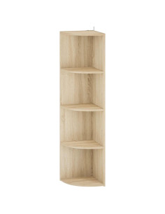 Mensola angolare 4 livelli 31,5 x 31 x 130 cm 2