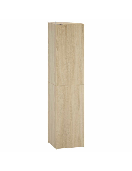 Mensola angolare 4 livelli 31,5 x 31 x 130 cm