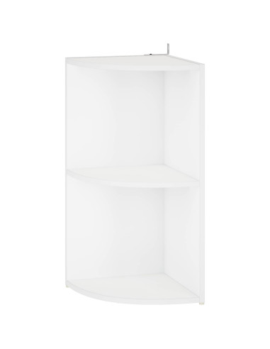Mensola angolare 2 livelli 41,5 x 41,5 x 72 cm