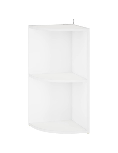 Mensola angolare 2 livelli 41,5 x 41,5 x 72 cm