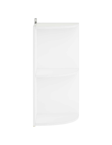 Mensola angolare 2 livelli 41,5 x 41,5 x 72 cm