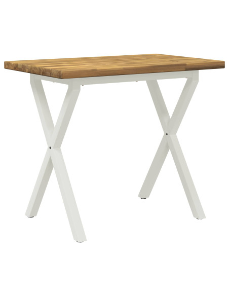 Tavolo da pranzo quadrato 110 x 55 x 75 cm