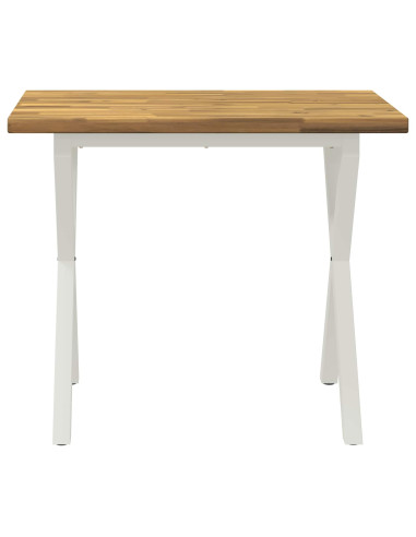 Tavolo da pranzo quadrato 110 x 55 x 75 cm