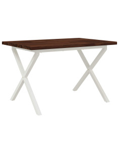 Tavolo da pranzo quadrato 120 x 80 x 75 cm 2