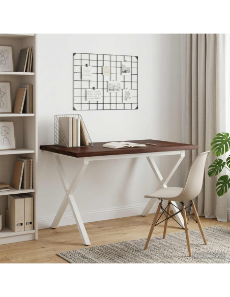 Tavolo da pranzo con bordo vivo 120 x 80 x 75 cm