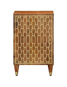 Mobile da Bagno 38x33x58 cm in Legno Massello di Mango