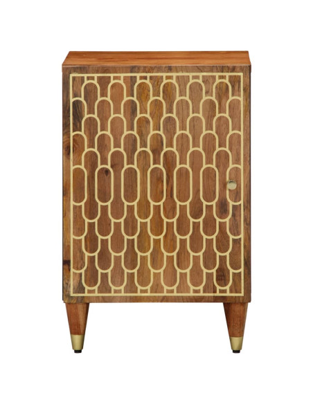 Mobile da Bagno 38x33x58 cm in Legno Massello di Mango