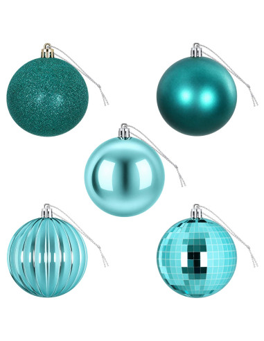Set di Palline di Natale 50 pz Verde 8 cm Polistirolo